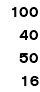 100 40 50 16